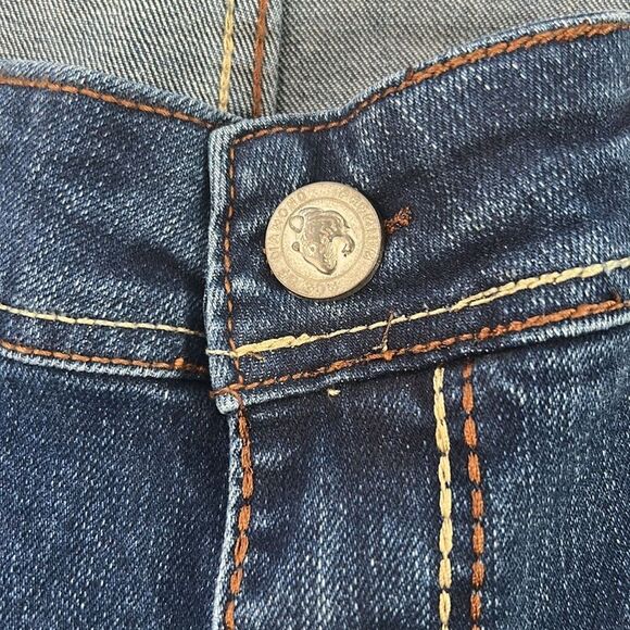 Ace Of Diamond Embroider Pocket Western Cowboy Jeans 36 - Picture 6 of 13